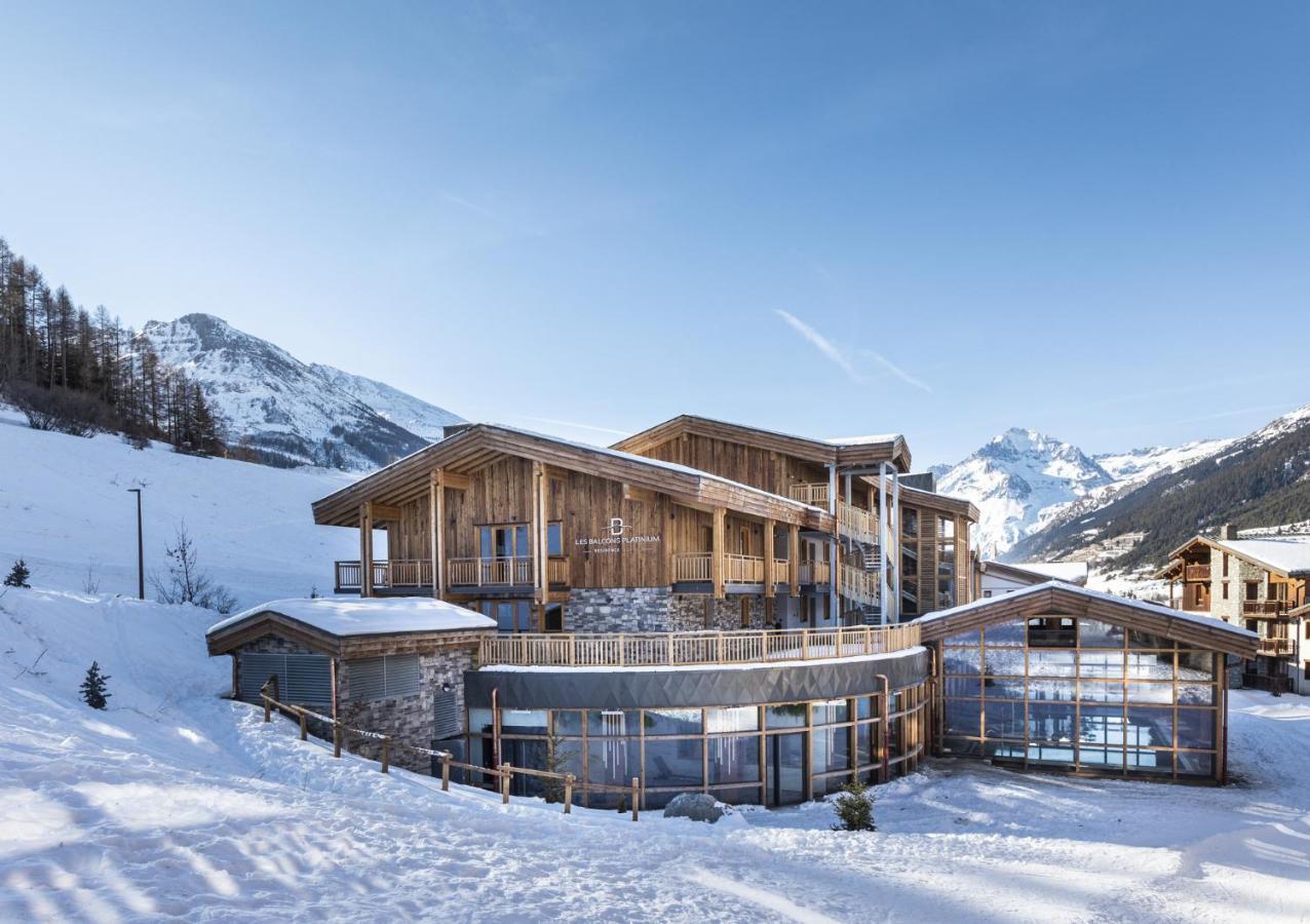 Les Balcons Platinium Val Cenis Apartamento Lanslevillard Exterior foto