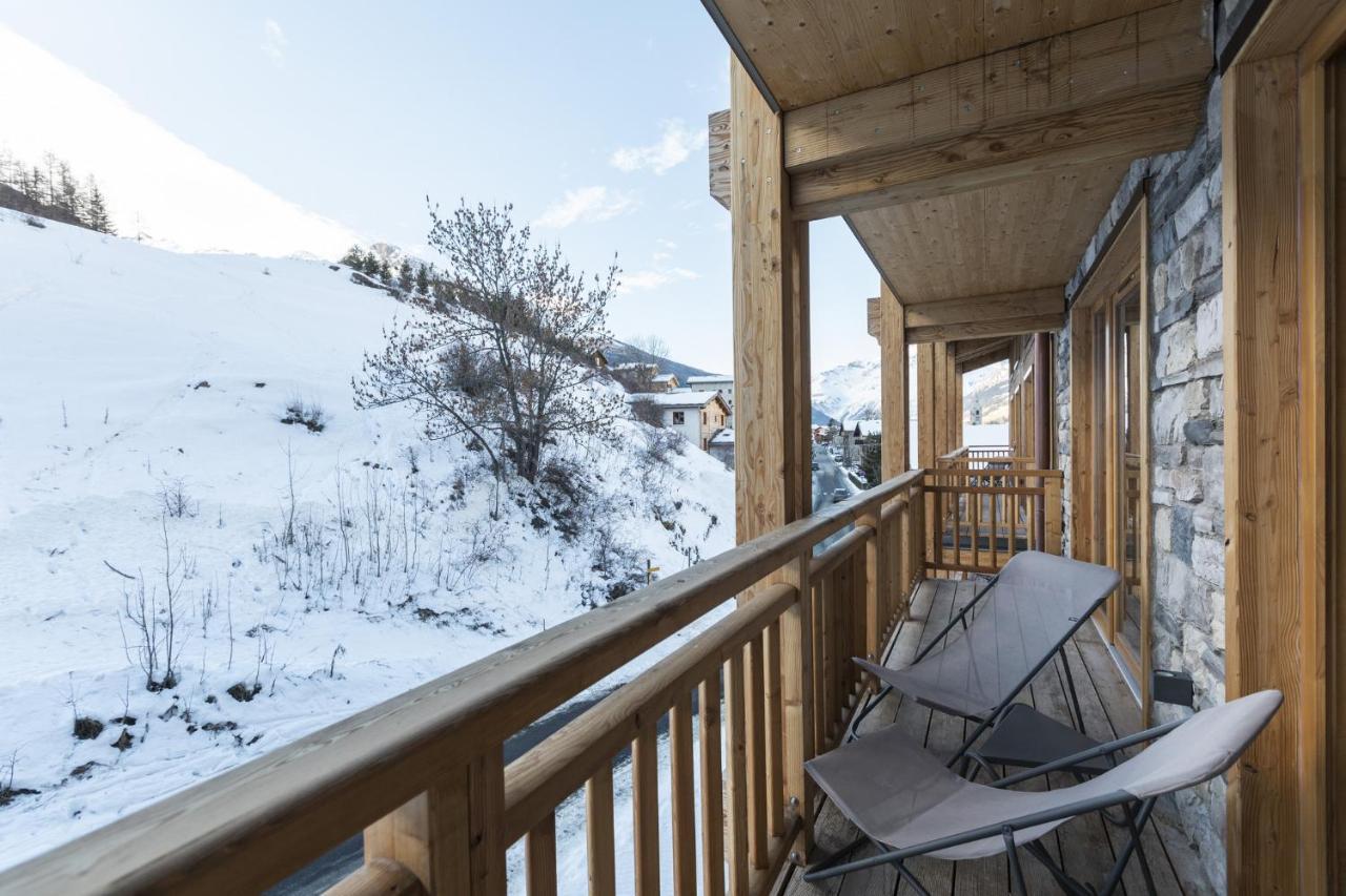 Les Balcons Platinium Val Cenis Apartamento Lanslevillard Exterior foto