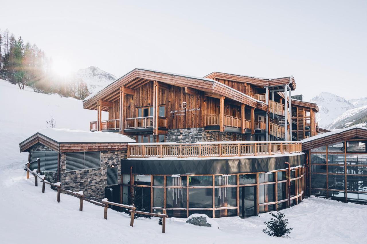 Les Balcons Platinium Val Cenis Apartamento Lanslevillard Exterior foto